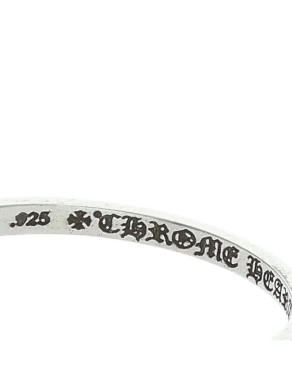 Chrome Hearts Bubblegum CH Pls CH Plus Silver Ring
